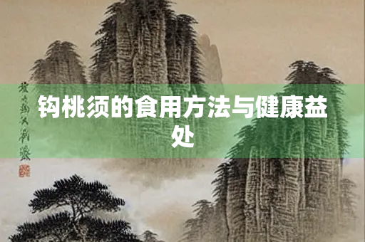 钩桃须的食用方法与健康益处