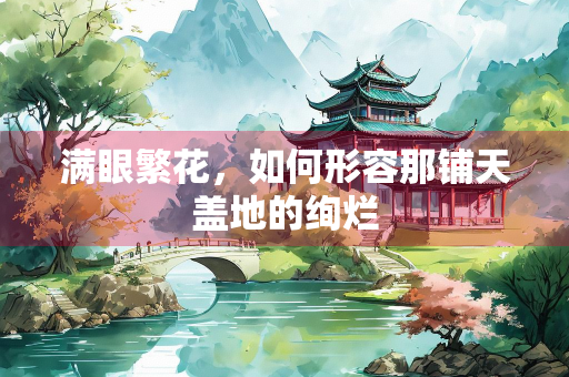 满眼繁花，如何形容那铺天盖地的绚烂