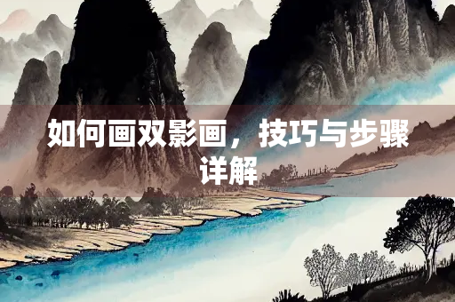 如何画双影画，技巧与步骤详解