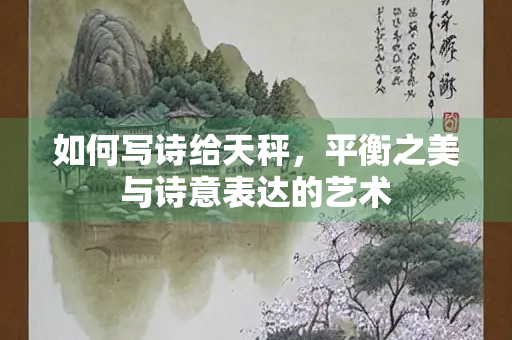 如何写诗给天秤，平衡之美与诗意表达的艺术