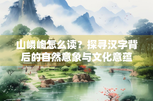 山嶙峋怎么读？探寻汉字背后的自然意象与文化意蕴