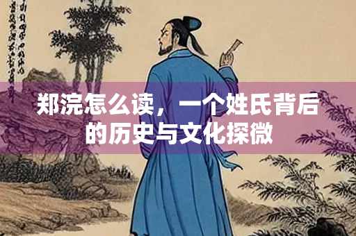 郑浣怎么读，一个姓氏背后的历史与文化探微