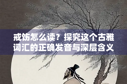 戒饬怎么读？探究这个古雅词汇的正确发音与深层含义