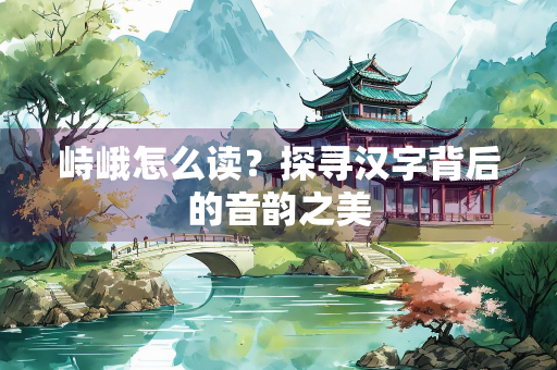 峙峨怎么读？探寻汉字背后的音韵之美