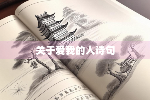 关于爱我的人诗句