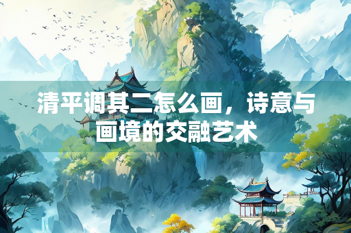 清平调其二怎么画，诗意与画境的交融艺术