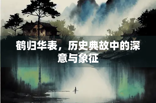鹤归华表，历史典故中的深意与象征