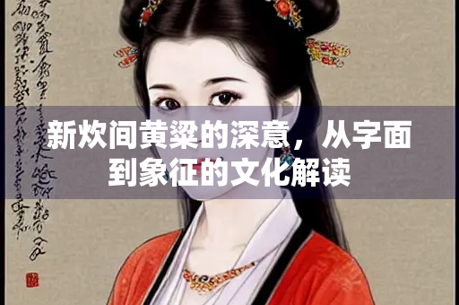 新炊间黄粱的深意，从字面到象征的文化解读