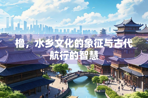 橹，水乡文化的象征与古代航行的智慧