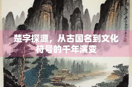 楚字探源，从古国名到文化符号的千年演变