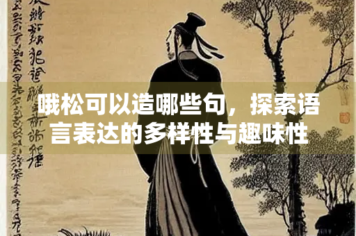 哦松可以造哪些句，探索语言表达的多样性与趣味性