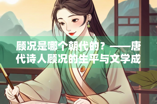顾况是哪个朝代的？——唐代诗人顾况的生平与文学成就