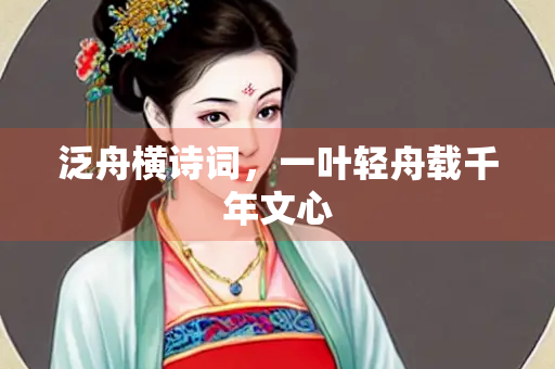 泛舟横诗词，一叶轻舟载千年文心