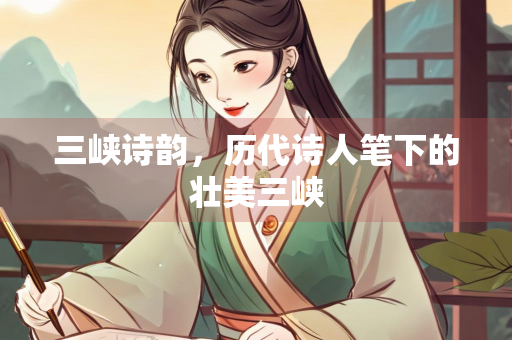 三峡诗韵，历代诗人笔下的壮美三峡