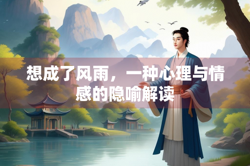 想成了风雨，一种心理与情感的隐喻解读