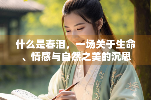 什么是春泪，一场关于生命、情感与自然之美的沉思