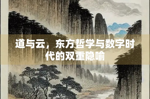 道与云，东方哲学与数字时代的双重隐喻