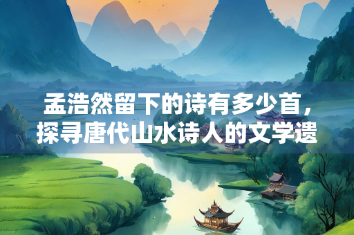 孟浩然留下的诗有多少首，探寻唐代山水诗人的文学遗产
