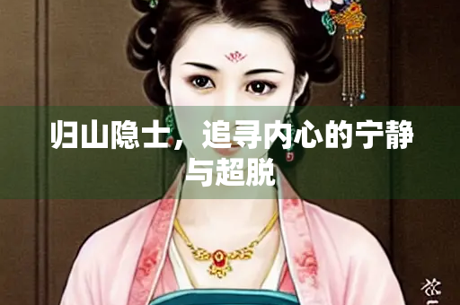归山隐士，追寻内心的宁静与超脱