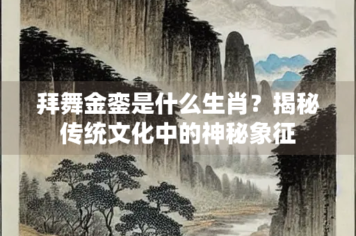 拜舞金銮是什么生肖？揭秘传统文化中的神秘象征