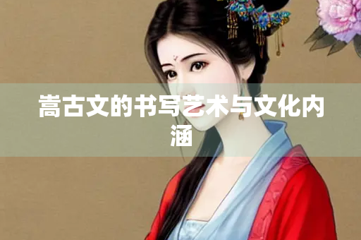 嵩古文的书写艺术与文化内涵