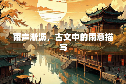 雨声淅沥，古文中的雨意描写