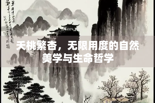 夭桃繁杏，无限用度的自然美学与生命哲学