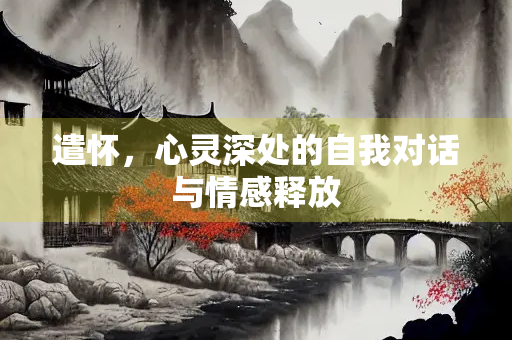 遣怀，心灵深处的自我对话与情感释放