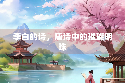 李白的诗，唐诗中的璀璨明珠
