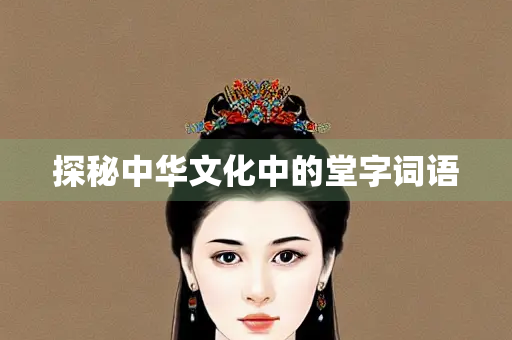 探秘中华文化中的堂字词语