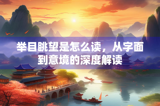 举目眺望是怎么读，从字面到意境的深度解读