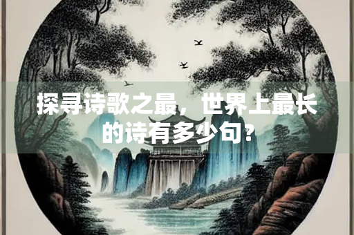 探寻诗歌之最，世界上最长的诗有多少句？