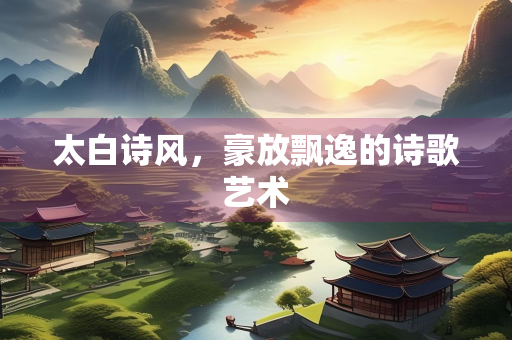 太白诗风，豪放飘逸的诗歌艺术