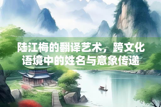 陆江梅的翻译艺术，跨文化语境中的姓名与意象传递