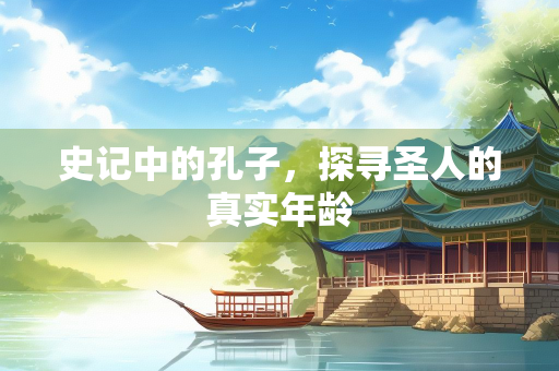 史记中的孔子，探寻圣人的真实年龄