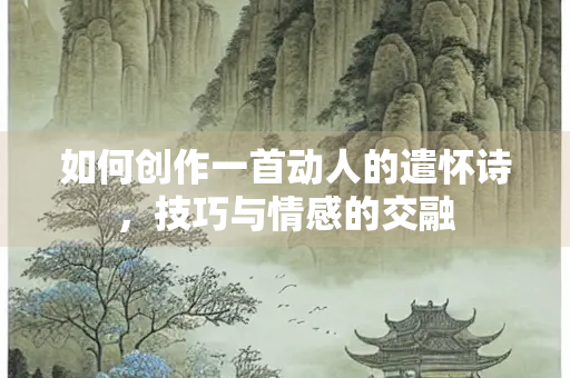 如何创作一首动人的遣怀诗，技巧与情感的交融