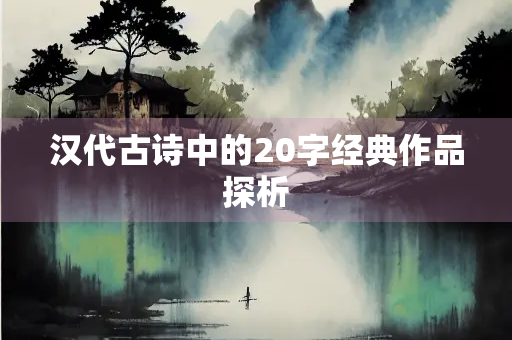 汉代古诗中的20字经典作品探析