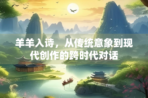 羊羊入诗，从传统意象到现代创作的跨时代对话