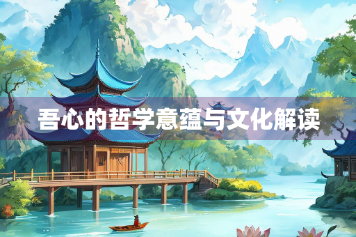 吾心的哲学意蕴与文化解读