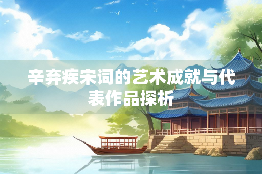 辛弃疾宋词的艺术成就与代表作品探析