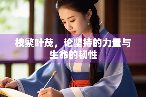 枝繁叶茂，论坚持的力量与生命的韧性