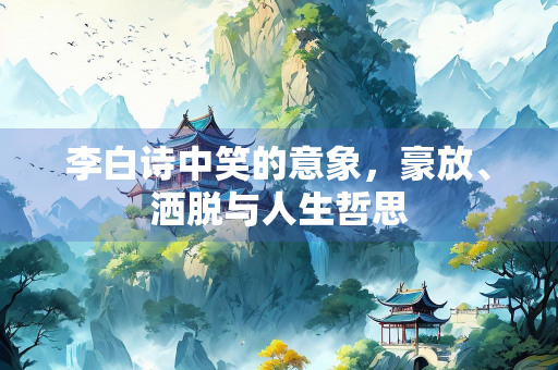 李白诗中笑的意象，豪放、洒脱与人生哲思