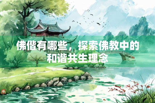 佛偕有哪些，探索佛教中的和谐共生理念