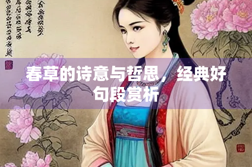 春草的诗意与哲思，经典好句段赏析