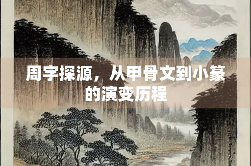 周字探源，从甲骨文到小篆的演变历程