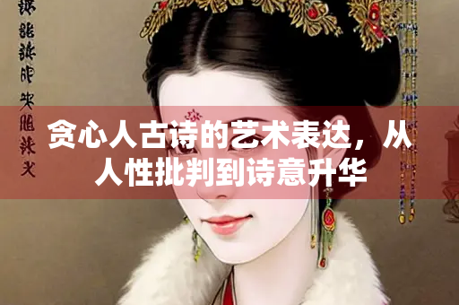 贪心人古诗的艺术表达，从人性批判到诗意升华