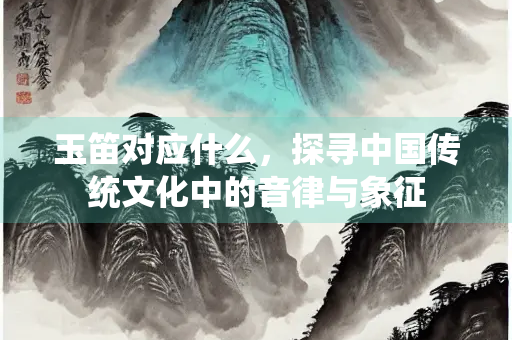 玉笛对应什么，探寻中国传统文化中的音律与象征