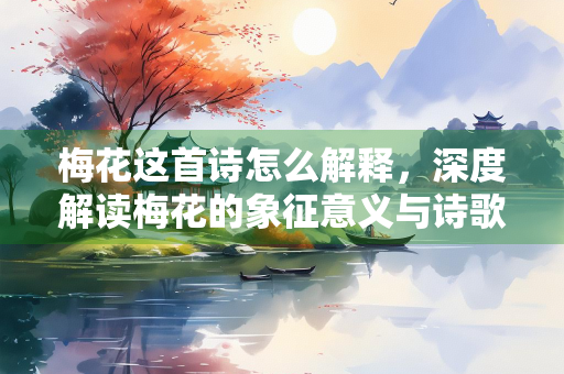 梅花这首诗怎么解释，深度解读梅花的象征意义与诗歌赏析