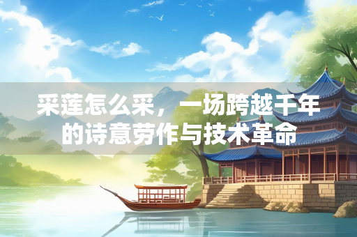 采莲怎么采，一场跨越千年的诗意劳作与技术革命