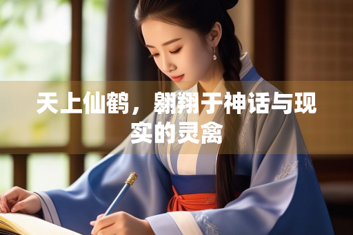 天上仙鹤，翱翔于神话与现实的灵禽